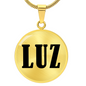 Luz v01 - 18k Gold Finished Luxury Necklace