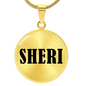 Sheri v01 - 18k Gold Finished Luxury Necklace