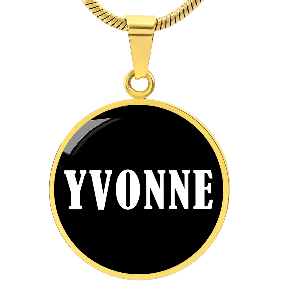 Yvonne v01w - 18k Gold Finished Luxury Necklace