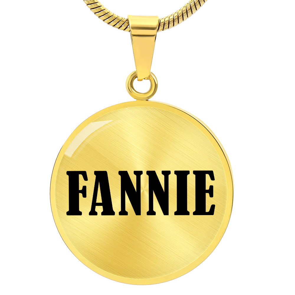 Fannie v01 - 18k Gold Finished Luxury Necklace