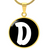 Initial D v3b - 18k Gold Finished Luxury Necklace
