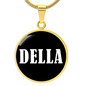 Della v03 - 18k Gold Finished Luxury Necklace
