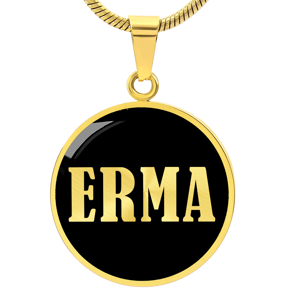 Erma v02 - 18k Gold Finished Luxury Necklace