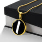Initial I v3b - 18k Gold Finished Luxury Necklace