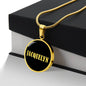 Jacquelyn v02 - 18k Gold Finished Luxury Necklace