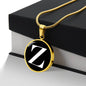 Initial Z v3a - 18k Gold Finished Luxury Necklace