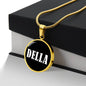 Della v03 - 18k Gold Finished Luxury Necklace