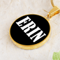 Erin v01w - 18k Gold Finished Luxury Necklace