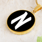 Initial N v3b - 18k Gold Finished Luxury Necklace