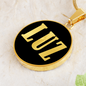 Luz v02 - 18k Gold Finished Luxury Necklace