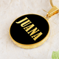 Juana v02 - 18k Gold Finished Luxury Necklace