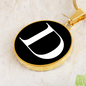 Initial D v3a - 18k Gold Finished Luxury Necklace