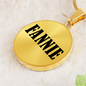 Fannie v01 - 18k Gold Finished Luxury Necklace