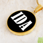 Ida v01w - 18k Gold Finished Luxury Necklace