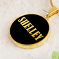 Shelley v02 - 18k Gold Finished Luxury Necklace