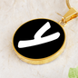 Initial Y v3b - 18k Gold Finished Luxury Necklace