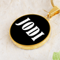 Jodi v03 - 18k Gold Finished Luxury Necklace