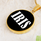 Iris v03 - 18k Gold Finished Luxury Necklace