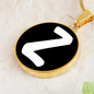 Initial Z v3b - 18k Gold Finished Luxury Necklace