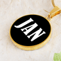Jan v03 - 18k Gold Finished Luxury Necklace