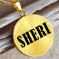 Sheri v01 - 18k Gold Finished Luxury Necklace