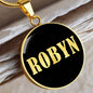 Robyn v02 - 18k Gold Finished Luxury Necklace