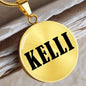 Kelli v01 - 18k Gold Finished Luxury Necklace