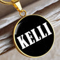 Kelli v03 - 18k Gold Finished Luxury Necklace