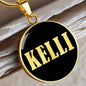 Kelli v02 - 18k Gold Finished Luxury Necklace