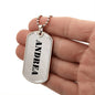 Andrea - Luxury Dog Tag Necklace