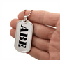 Abe - Luxury Dog Tag Necklace