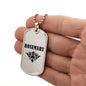 Rosemary v01a - Luxury Dog Tag Necklace