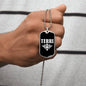 Terri v03a - Luxury Dog Tag Necklace