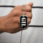 Gil v2 - Luxury Dog Tag Necklace
