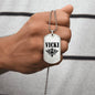 Vicki v01a - Luxury Dog Tag Necklace