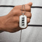 Trey - Luxury Dog Tag Necklace