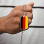 German Flag - Luxury Dog Tag Necklace