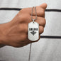 Arlene v01a - Luxury Dog Tag Necklace