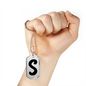 Initial S v1b - Luxury Dog Tag Necklace