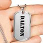 Dalton - Luxury Dog Tag Necklace