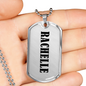 Rachelle v01 - Luxury Dog Tag Necklace