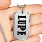 Lupe v01 - Luxury Dog Tag Necklace