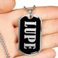 Lupe v02 - Luxury Dog Tag Necklace