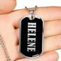 Helene v02 - Luxury Dog Tag Necklace