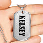 Kelsey v01 - Luxury Dog Tag Necklace