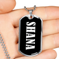 Shana v03 - Luxury Dog Tag Necklace