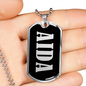 Aida v02 - Luxury Dog Tag Necklace