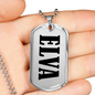 Elva v01 - Luxury Dog Tag Necklace