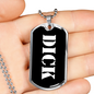 Dick v3 - Luxury Dog Tag Necklace