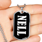 Nell v03 - Luxury Dog Tag Necklace